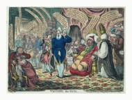 Visiting the sick, Gillray, J...