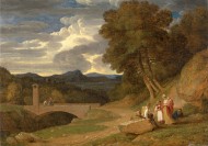 An Italianate Landscape, John...