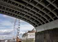 The London Eye, ferris wheel,...