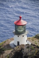 Makapuu Lighthouse with the l...