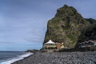 Beach of Sao Vicente, Madeira...