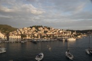 Town and harbor, Hvar, Croatia