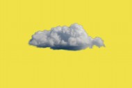 White Cloud on Yellow Sky or ...