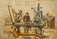 19th century typesetter and p...