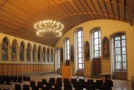 Kaisersaal with chandelier in...