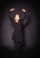 Young ballet dancer in basic ...