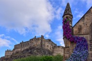 Edinburgh Castle in Edinburgh...