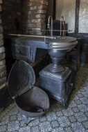Vintage coal scuttle and anti...