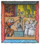 Medieval illustration of the ...