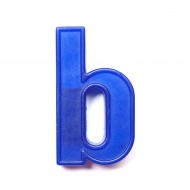 Magnetic lowercase letter B