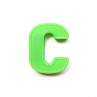 Magnetic lowercase letter C