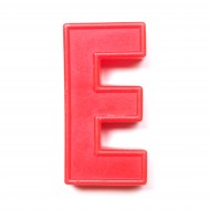 Magnetic uppercase letter E