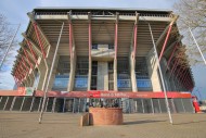 Fritz-Walter-Stadion with a m...