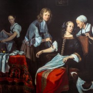 17th century painting showing...