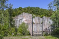 Abandoned red marble quarry C...