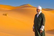 Moroccan Berber man wearing k...