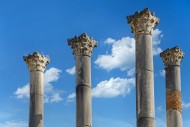 Corinthian columns of the Rom...
