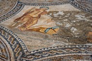 Roman mosaic of Bacchus in th...