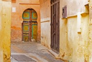 Moorish decorated door in all...