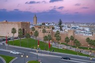 City walls of the Kasbah of t...