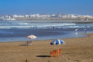 Surfing in the estuary of the...