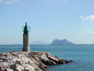 Lighthouse with View over Gib...