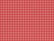 red white chequered tableclot...