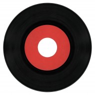 vinyl record orange label iso...