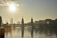 Oberbaum Bridge in Berlin-Fri...