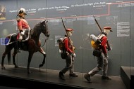 Diorama showing British unifo...