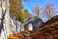 Ruins of Werdenfels Castle ne...