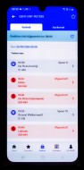 NMBS app during strike of Bel...