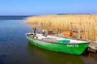Fishing boat / rowboat along ...