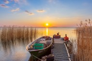 Fishing boat / rowboat along ...