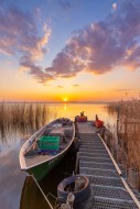 Fishing boat / rowboat along ...