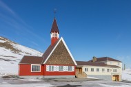 1958 red wooden Evangelical L...