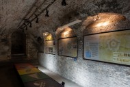 Interior of caponier at Fort ...