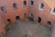 Pentagonal inner court at For...