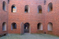 Pentagonal inner court at For...