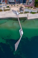 Aerial view over Seebrcke / ...