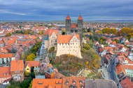 Castle and Quedlinburg Abbey ...
