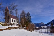 The Lourdes Chapel above Tann...
