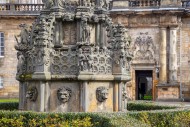 Courtyard fountain at Palace ...