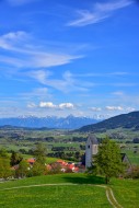 Panorama above the Church of ...