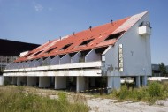 Old dilapidated motel, Slovakia